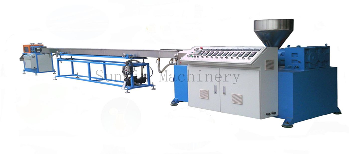 extruder line for multi-color eraser